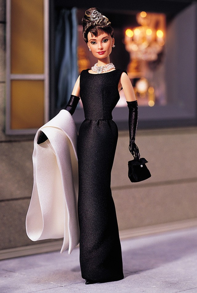 Audrey Hepburn in Breakfast at Tiffany's Barbie
